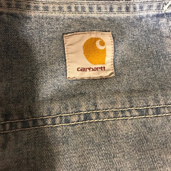 Carhartt WIP Ruck Single Knee Pants - Blue Light True Washed - 30 (fits like 31) - Picture 3 of 5